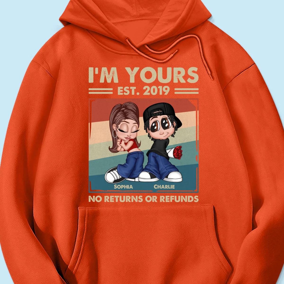 Y2K Couple Retro Frame Personalized Shirt, Gift For Him Gift For Her - Image 20