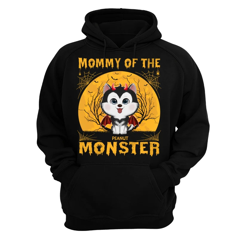 Yellow Moon Mommy Of Monster Watercolor Cute Dogs Personalized Shirt - Image 11