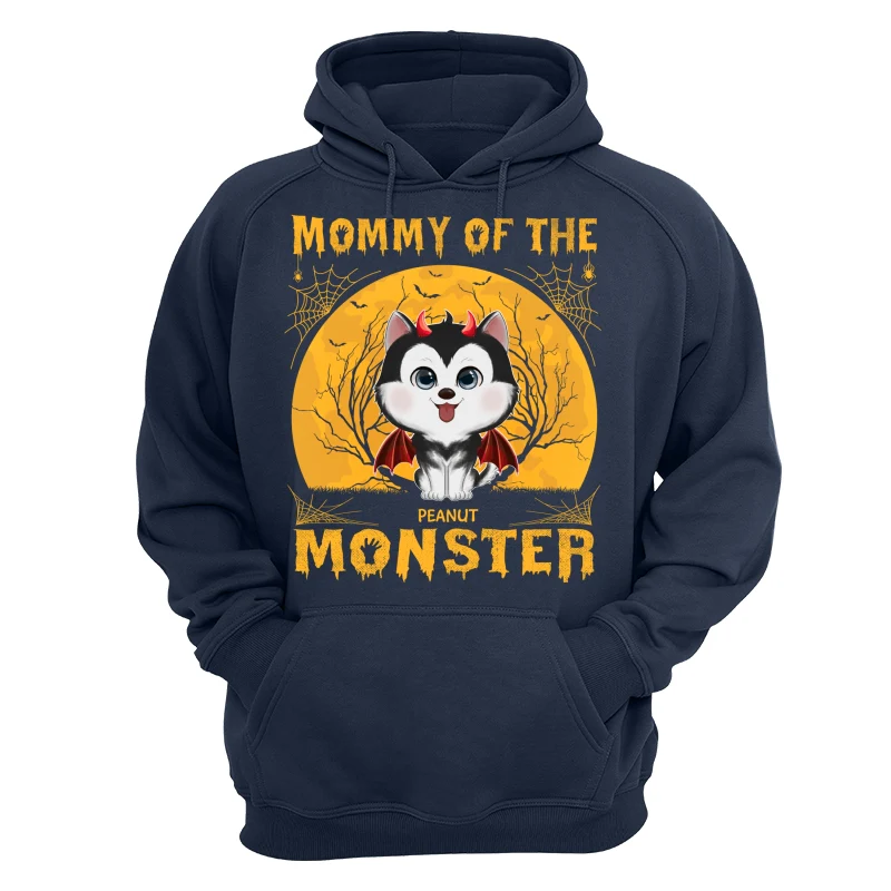 Yellow Moon Mommy Of Monster Watercolor Cute Dogs Personalized Shirt - Image 12