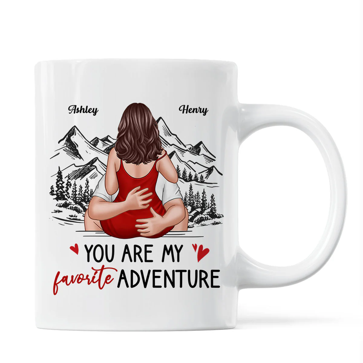 You Are My Favorite Adventure Couple Personalized Mug