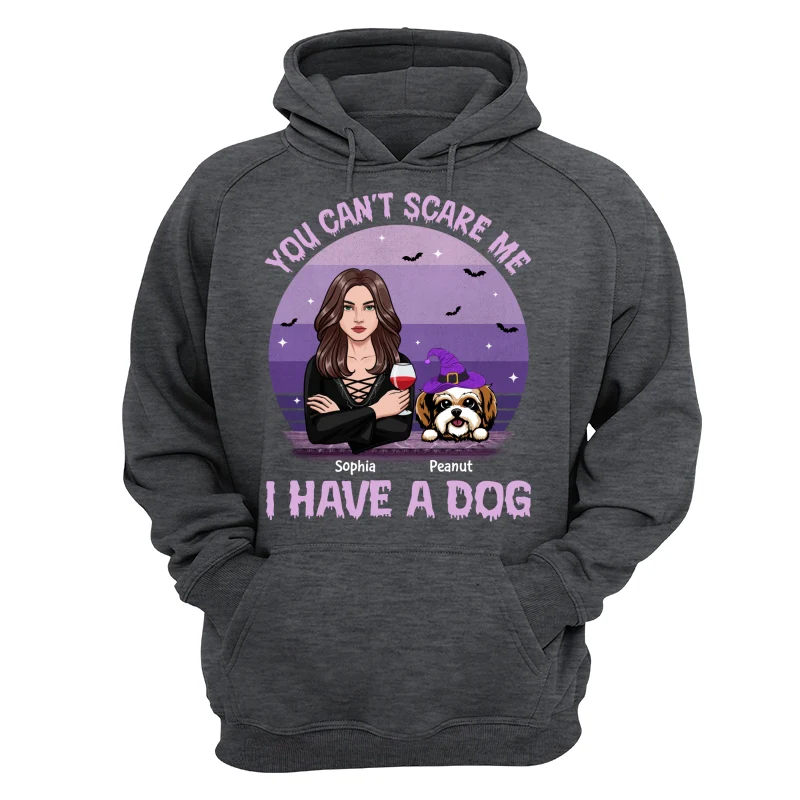 You Can‘t Scare Me I Have Dogs Halloween Personalized Shirt - Image 13