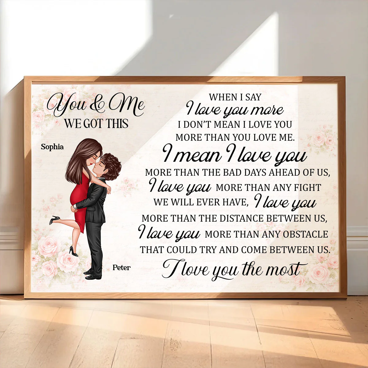 You & Me We Got This Couple - Personalized Poster - Gift for Couple - Image 5