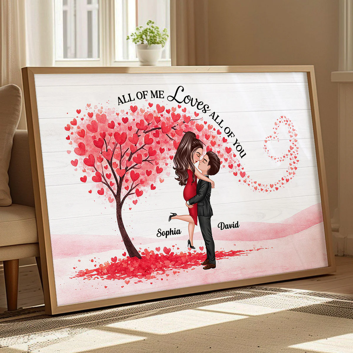 You Will Forever Be My Always - Personalized Poster - Gift for Couple - Image 7